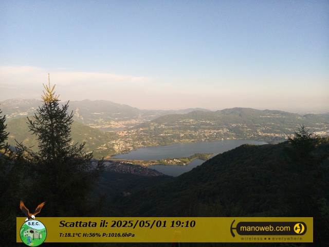 immagine della webcam nei dintorni di Lecco: webcam Civate