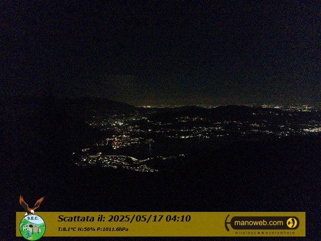 immagine della webcam nei dintorni di Mandello del Lario: webcam Civate