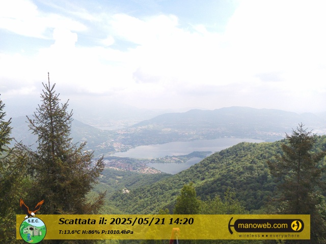 immagine della webcam nei dintorni di Abbadia Lariana: webcam Civate