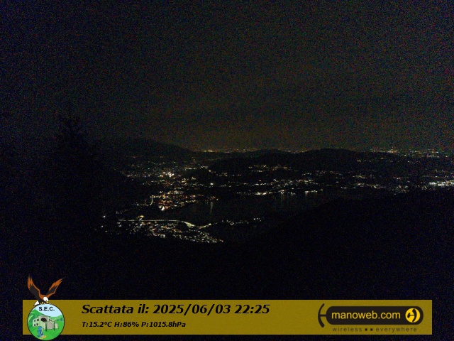 immagine della webcam nei dintorni di Valsecca: webcam Civate
