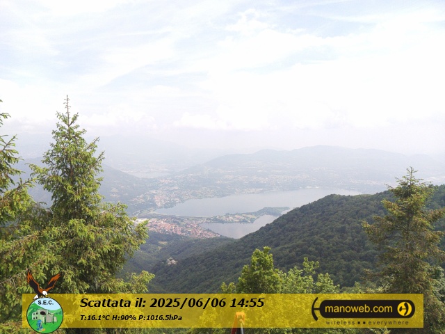 immagine della webcam nei dintorni di Abbadia Lariana: webcam Civate