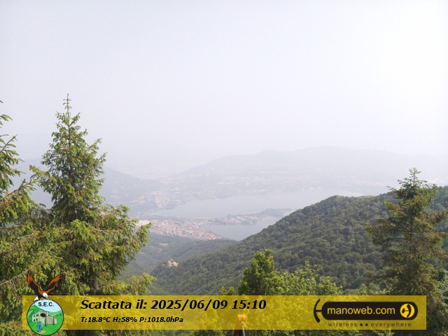 immagine della webcam nei dintorni di Mandello del Lario: webcam Civate
