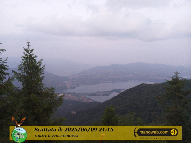 immagine della webcam nei dintorni di Monte Marenzo: webcam Civate