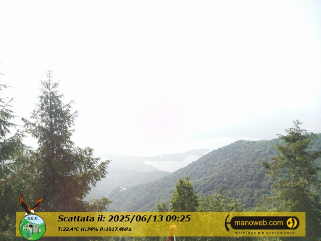 immagine della webcam nei dintorni di Abbadia Lariana: webcam Civate