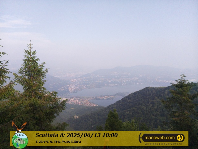immagine della webcam nei dintorni di Erve: webcam Civate