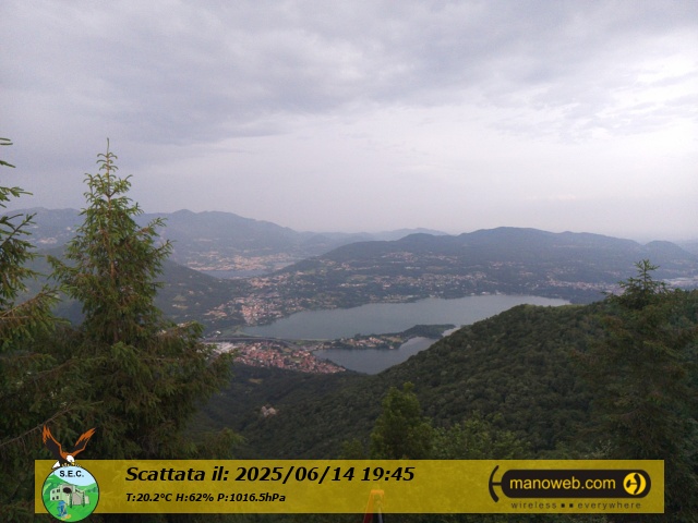 immagine della webcam nei dintorni di Suello: webcam Civate