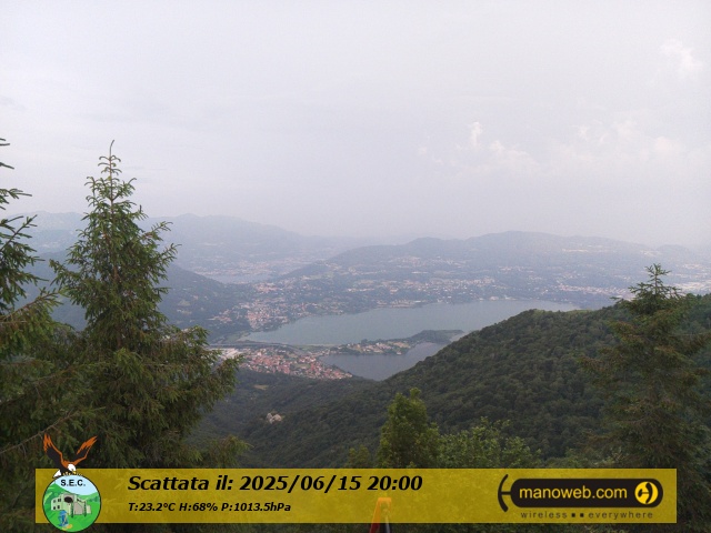 immagine della webcam nei dintorni di Monte Marenzo: webcam Civate