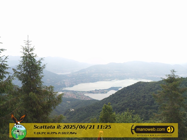 immagine della webcam nei dintorni di Piani Resinelli: webcam Civate