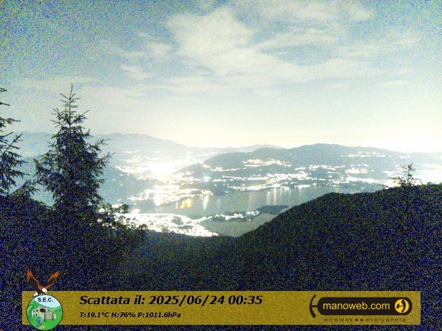 immagine della webcam nei dintorni di Valmadrera: webcam Civate