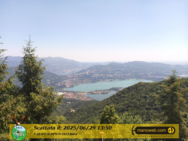 immagine della webcam nei dintorni di Fuipiano Valle Imagna: webcam Civate
