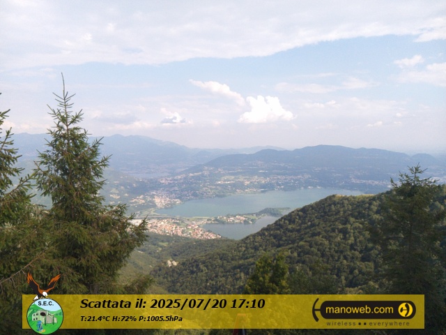 immagine della webcam nei dintorni di Casatenovo: webcam Civate
