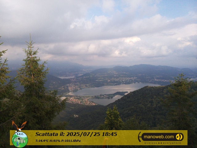 immagine della webcam nei dintorni di Piani d'Erna: webcam Civate