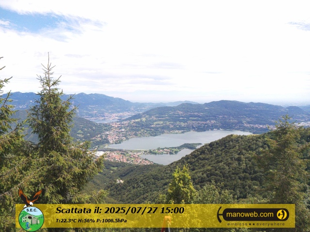 immagine della webcam nei dintorni di Valsecca: webcam Civate