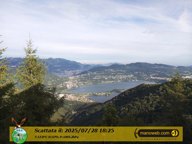 immagine della webcam nei dintorni di Mandello del Lario: webcam Civate