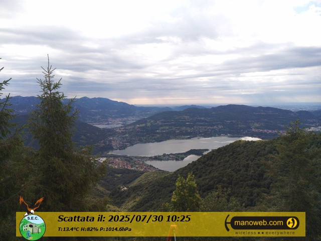 immagine della webcam nei dintorni di Valmadrera: webcam Civate