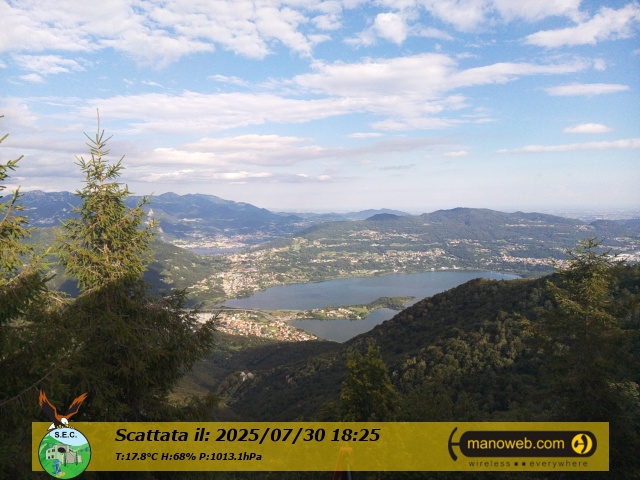 immagine della webcam nei dintorni di Barzio: webcam Civate