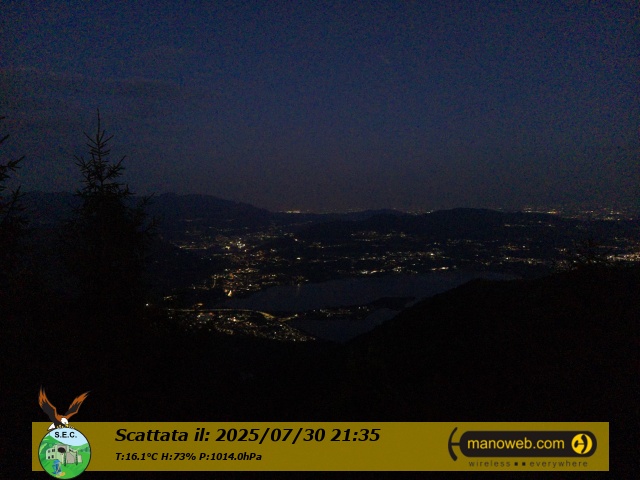 immagine della webcam nei dintorni di Abbadia Lariana: webcam Civate