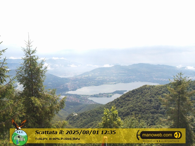 immagine della webcam nei dintorni di Monte Marenzo: webcam Civate