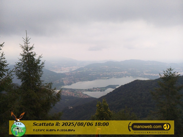 immagine della webcam nei dintorni di Piani Resinelli: webcam Civate