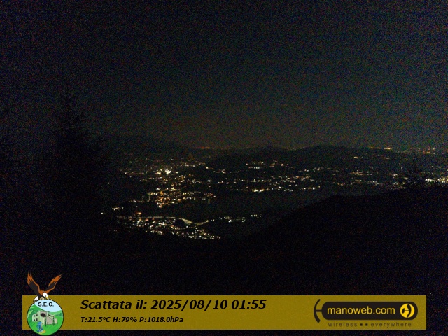 immagine della webcam nei dintorni di Valmadrera: webcam Civate