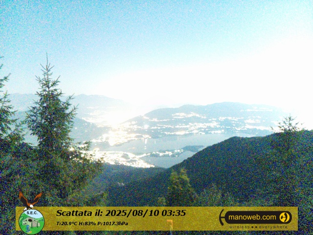 immagine della webcam nei dintorni di Oggiono: webcam Civate