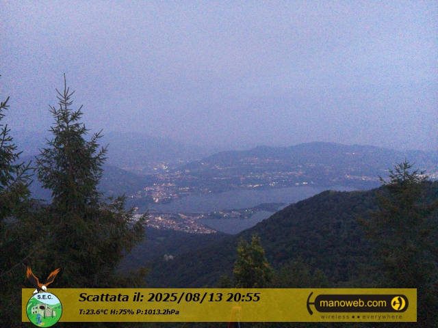 immagine della webcam nei dintorni di Mandello del Lario: webcam Civate