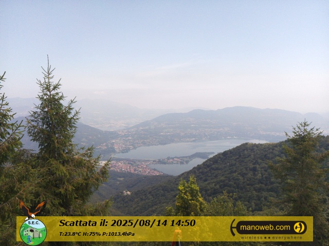 immagine della webcam nei dintorni di Mandello del Lario: webcam Civate