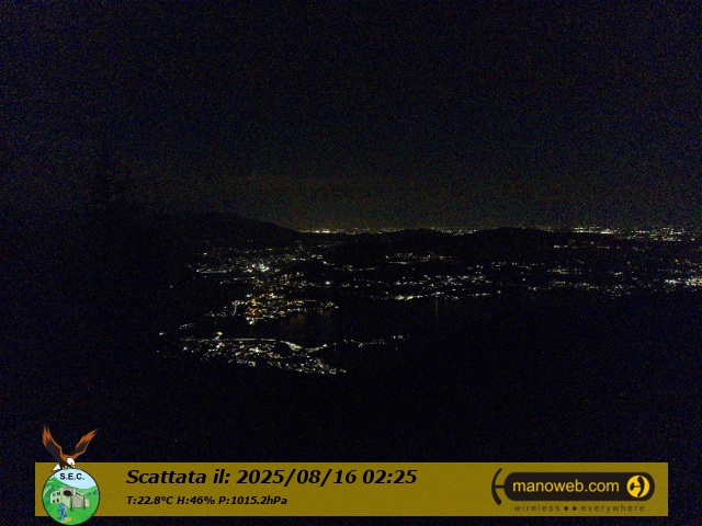 immagine della webcam nei dintorni di Albese con Cassano: webcam Civate