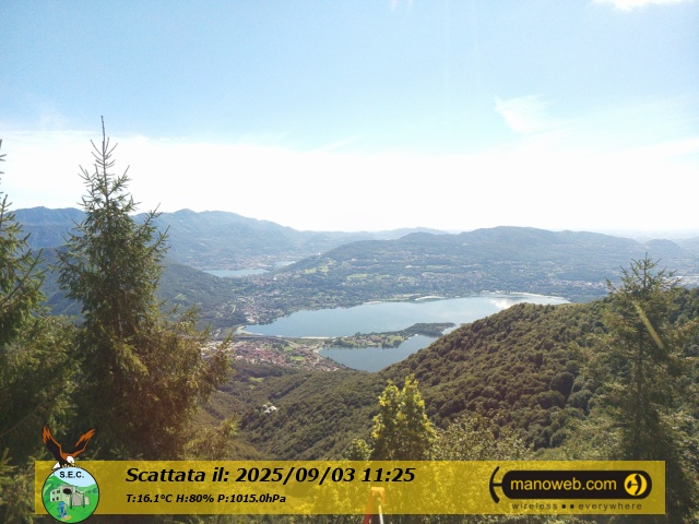 immagine della webcam nei dintorni di Valsecca: webcam Civate