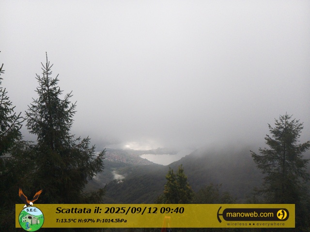 immagine della webcam nei dintorni di Albese con Cassano: webcam Civate