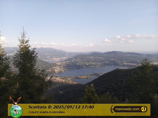 immagine della webcam nei dintorni di Valsecca: webcam Civate
