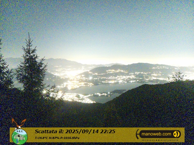 immagine della webcam nei dintorni di Albavilla: webcam Civate