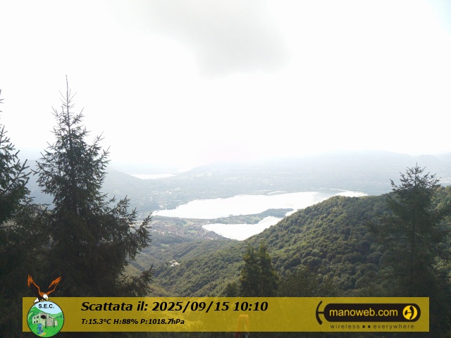 immagine della webcam nei dintorni di Monte Marenzo: webcam Civate