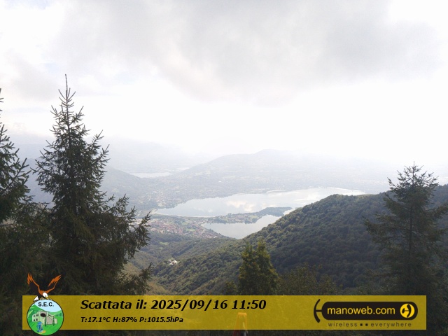 immagine della webcam nei dintorni di Fuipiano Valle Imagna: webcam Civate