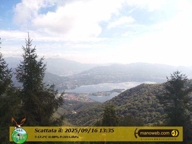 immagine della webcam nei dintorni di Barzio: webcam Civate