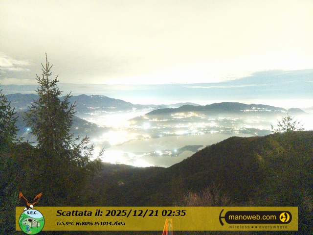 immagine della webcam nei dintorni di Valmadrera: webcam Civate