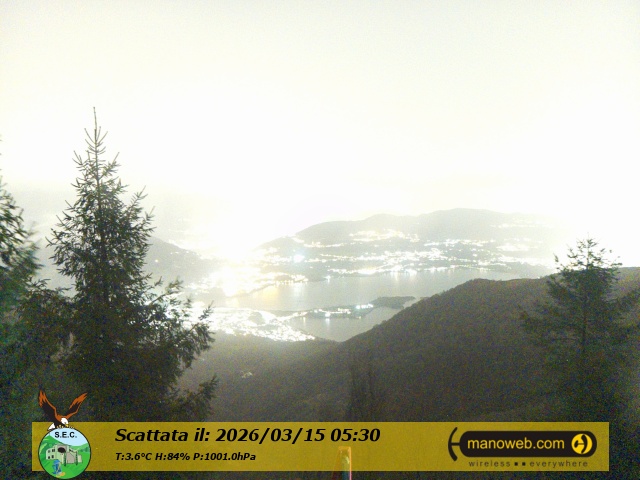 immagine della webcam nei dintorni di Erve: webcam Civate