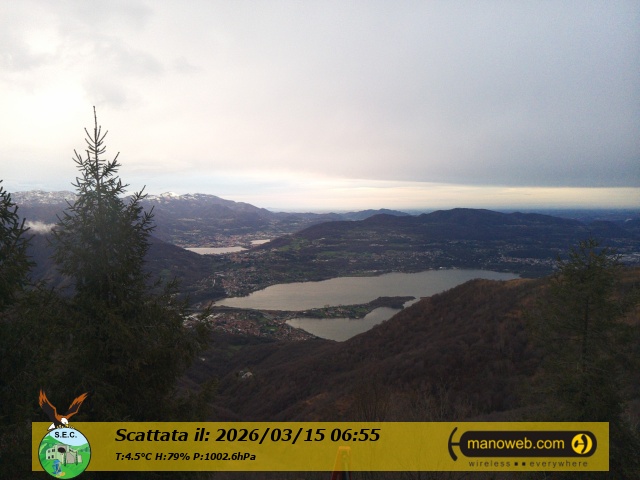 immagine della webcam nei dintorni di Erba: webcam Civate