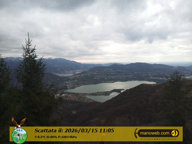 immagine della webcam nei dintorni di Moggio: webcam Civate