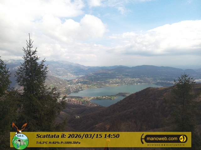 immagine della webcam nei dintorni di Valmadrera: webcam Civate