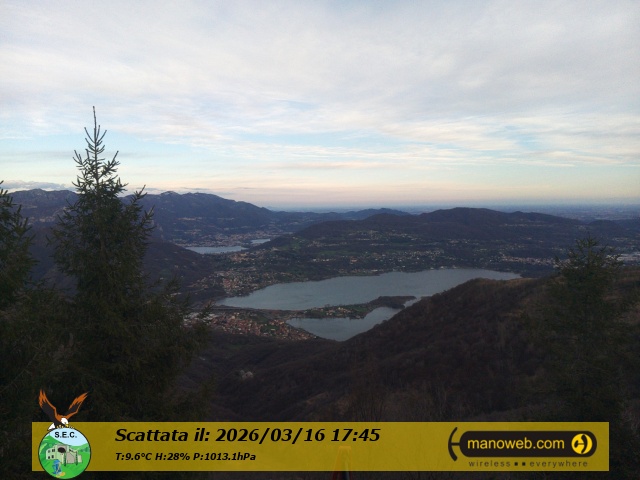 immagine della webcam nei dintorni di Sormano: webcam Civate
